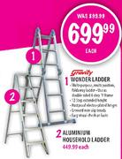 Aluminium Household Ladder-Each