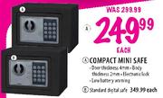 Compact Mini Safe-Each