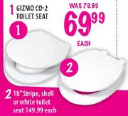 Gizmo Co-2 Toilet Seat-Each