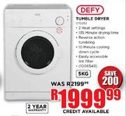 Defy Tumble Dryer-5kg(DTD252)