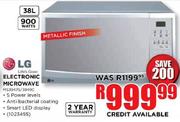 LG Electronic Microwave-38Ltr-900W(MS3947S/3949C)