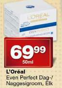 L'Oreal Even Perfect Dag/Naggesigroom Elk-50ml