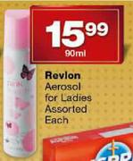 Revlon Arosol for Ladies Assorted-90ml Each