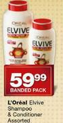 L'Oreal Elvive Shampoo & Conditioner Assorted