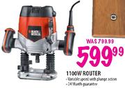Black & Decker Router-1100W