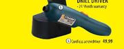 Stramm Cordless Screwdriver