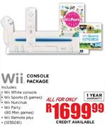 Wii Console Package