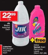 Jik Bleach Assorted-1.5l