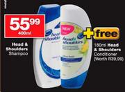 Head & Shoulders Shampoo-400ml