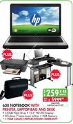 HP Notebook 630 With Printer,Laptop Bag And Desk