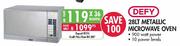 Defy Metallic Microwave Oven-28ltr