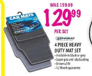 Stingray Heavy Duty Mat Set-4 Piece Per Set