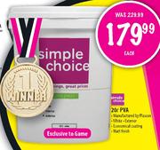 Simple Choice PVA-20Ltr