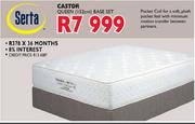 Castor Queen 152cm Base Set