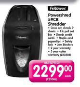 Fellowes Powershred 59CB Shredder