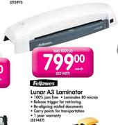 Fellowes Lunar A3 Laminator
