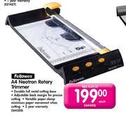 Fellowes A4 Neotron Rotary Trimmer