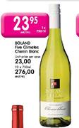 Boland Five Climates Chenin Blanc-12 x 750ml