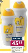 PnP Real Baby Body Wash-400Mlx2