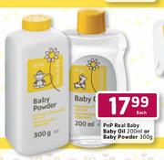 PnP Real Baby Baby Oil-200Ml