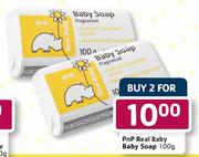 PnP Real Baby Baby Soap-100Gmx2