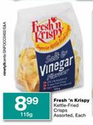 Fresh 'n Krispy Kettle Fried Crisps Assorted-115Gm