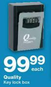 Quality Key Lock Box-Each