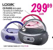 Sony Portable Radio-(ICF-F10)