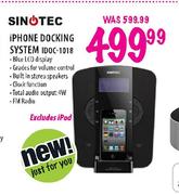 Sinotec iPhone Docking System-(IDOC-1018)
