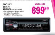 Sony CD/MP3 Receiver (CDX-GT310MP)