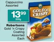 Robertsons Gold 'n Crispy Coating-200gm Each