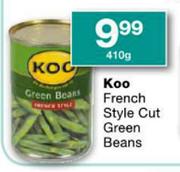 Koo French Style Cut Green Beans-410gm