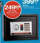 Pro Tools Elektroniese Kluis-250x350x450mm Elk