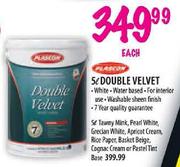 Plascon Double Velvet White-5Ltr