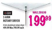 Always Home 4 Arm Aluminium Rotary Dryer