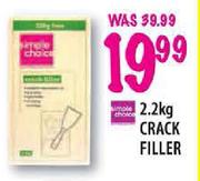 Simple Choice Crack Filler-2.2Kg