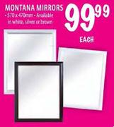 Montana Mirrors-570 x 470mm Each