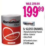 Homestead Gloss Enamel Standard Colours-5Ltr
