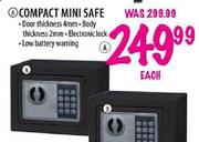 Compact Mini Safe Each