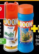 Doom Insectiside Assorted-300Ml+Doom Blue Death-100g
