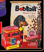 Bobtail Dogfood-7/8Kg & Bobtail Chunks In Gravy Assorted-8x85g