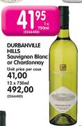 Durbanville Hills Sauvignon Blanc Or Chardonnay-12 x 750ml