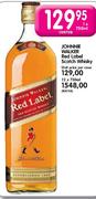 Johnnie Walker Red Label Scotch Whisky-1 x 750ml