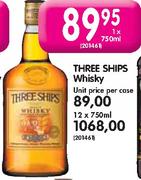 Three Ships Whisky-1 x 750ml