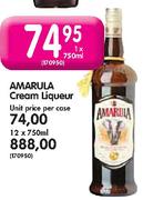 Amarula Cream Liqueur-12 x 750ml