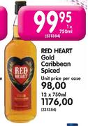 Red Heart Gold Caribbean Spiced-Unit Price Per Case