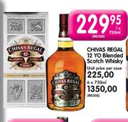 Chivas Regal 12 Yo Blended Scotch Whisky-Unit Price Per Case