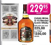 Chivas Regal 12 Yo Blended Scotch Whisky-1 x 750ml