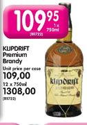 Klipdrift Premium Brandy-Unit Price Per Case 