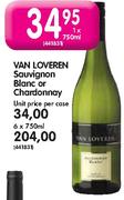 Van Loveren Sauvignon Blanc Or Chardonnay-1 x 750ml